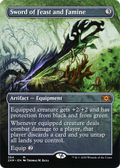 Sword of Feast and Famine (Borderless) (2XM-364) - Double Masters