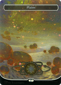 Plains (486) (Borderless) (Galaxy Foil) (UNF-486) - Unfinity Foil