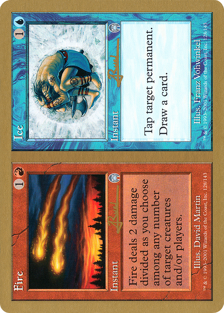 Fire // Ice - 2001 Antoine Ruel (APC) (WCD-) - World Championship Decks 2001
