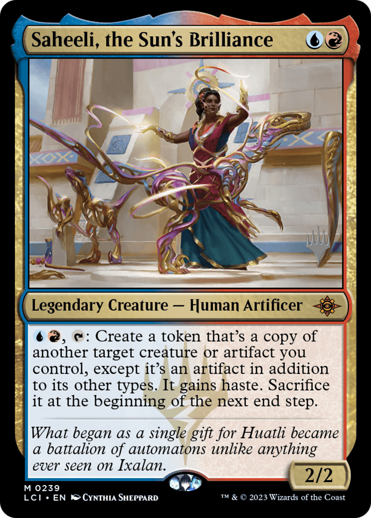 Saheeli, the Sun's Brilliance (PPLCI-239) - The Lost Caverns of Ixalan Promos