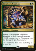 Siegehorn Ceratops (RIX-171) - Rivals of Ixalan Foil