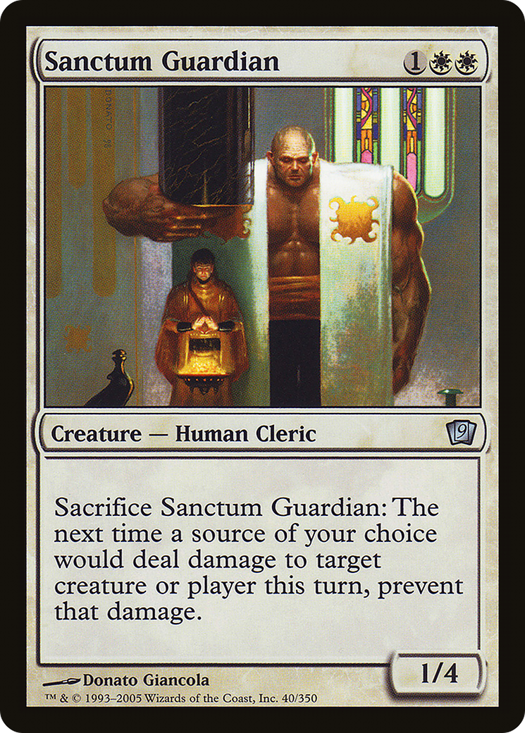Sanctum Guardian (9ED-040) - 9th Edition Foil