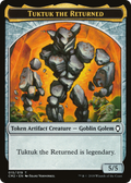 Tuktuk the Returned Token (CM2-015) - Commander Anthology Volume II Tokens