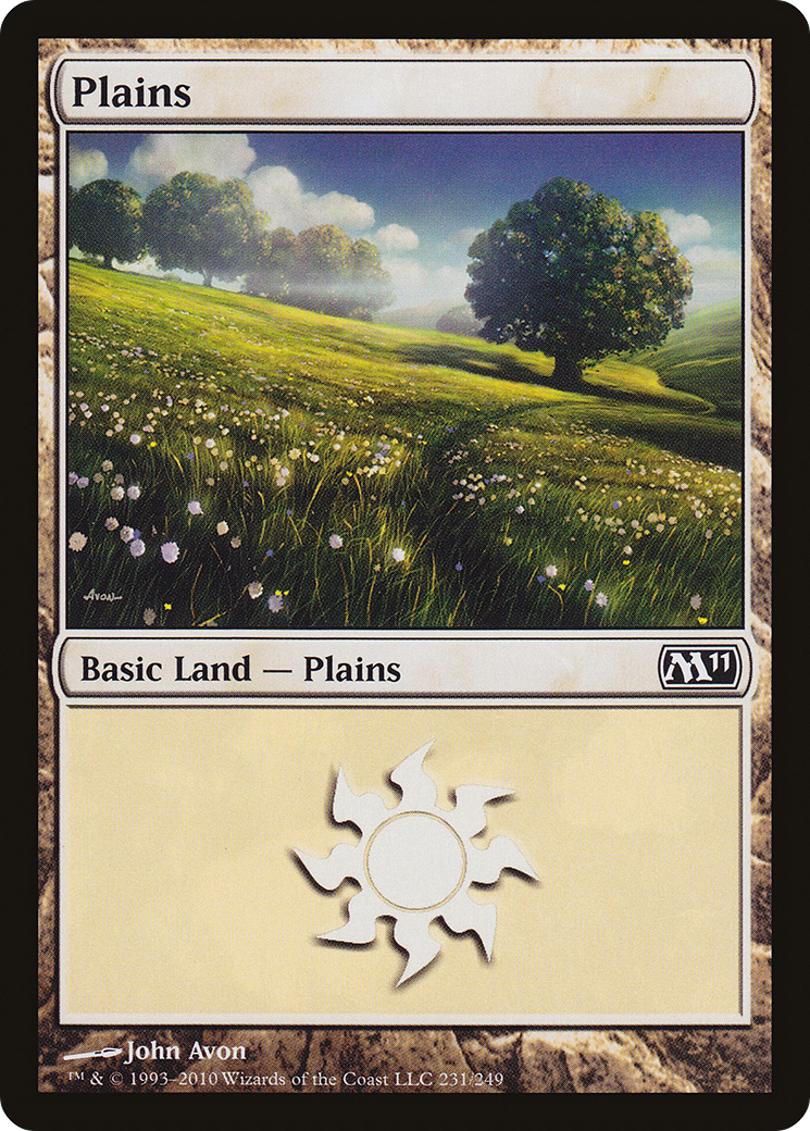 Plains (231) (M11-231) - Magic 2011