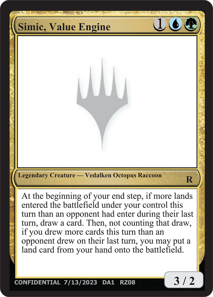 Simic, Value Engine (UNK-RZ08D) - Unknown Event