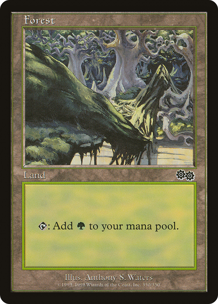 Forest (350) (USG-350) - Urza's Saga