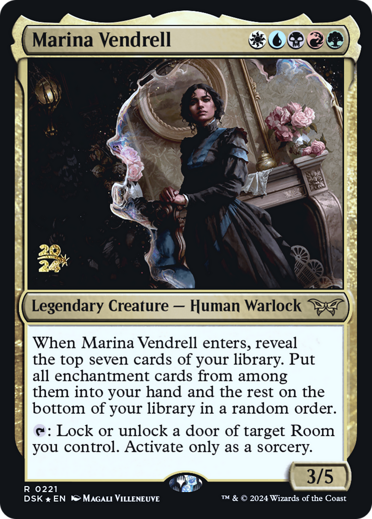 Marina Vendrell (PRE-221) - Duskmourn: House of Horror Promos Foil