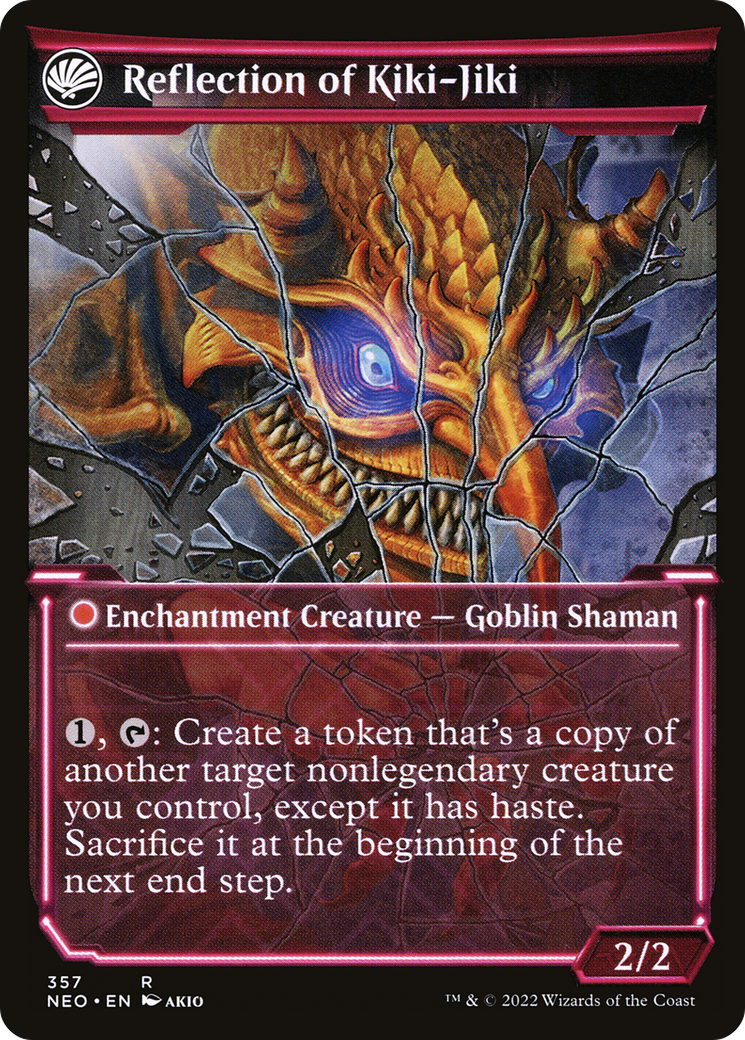 Fable of the Mirror-Breaker (Showcase) (NEO-357) - Kamigawa: Neon Dynasty: (Showcase, fandfc) Foil