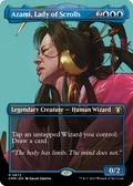 Azami, Lady of Scrolls (Borderless) (CMM-672) - Commander Masters