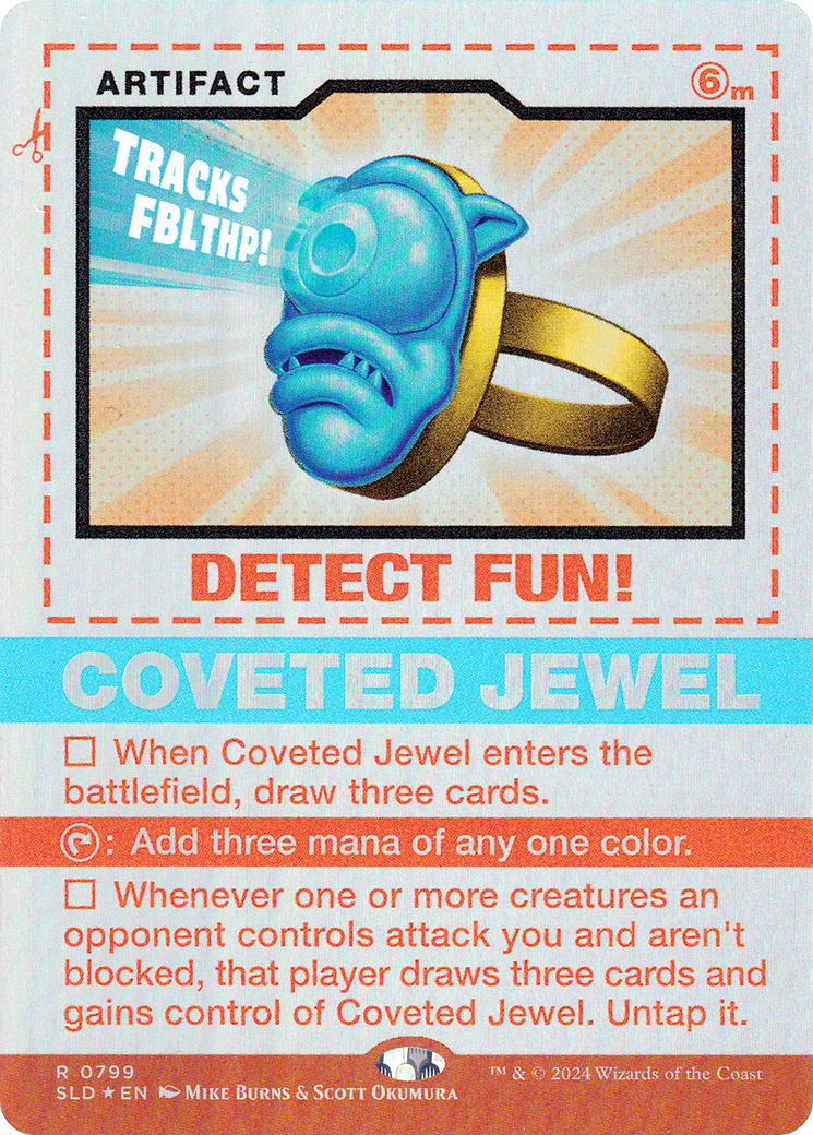 Coveted Jewel (SLD-799) - Secret Lair Drop (Borderless)