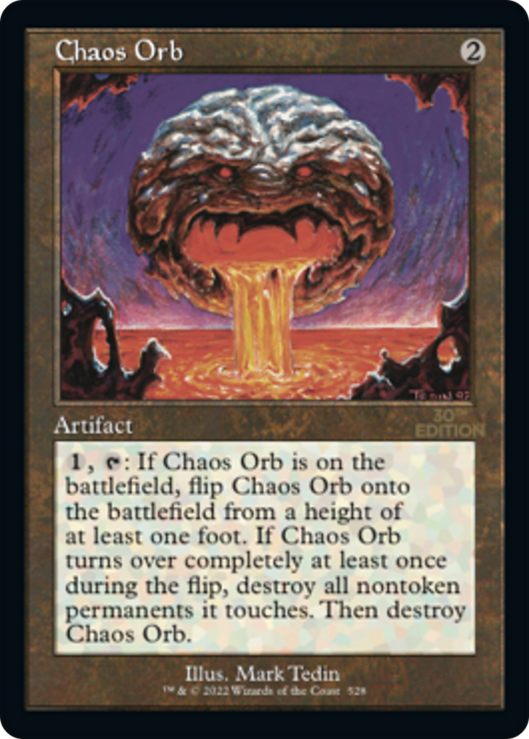 Chaos Orb (Retro Frame) (30A-528) - 30th Anniversary Edition
