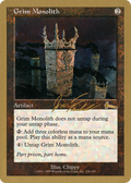 Grim Monolith - 2000 Jon Finkel (ULG) (WCD-) - World Championship Decks 2000