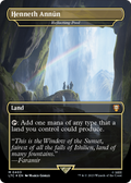 Henneth Annun - Reflecting Pool (Surge Foil) (LTC-403) - Tales of Middle-earth Commander / Henneth Annûn (Borderless) Foil