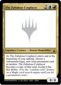 The Zabulous Cosplayer (UNK-RZ04P) - Un-Known Event Playtest Cards