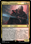 Sycorax Commander (Surge Foil) (WHO-766) - Doctor Who Foil