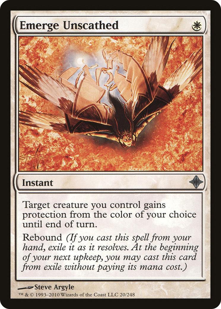 Emerge Unscathed (ROE-020) - Rise of the Eldrazi Foil