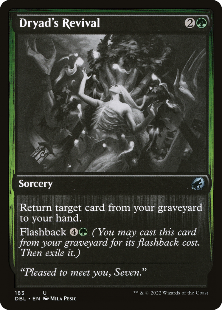 Dryad's Revival (DBL-183) - Innistrad: Double Feature