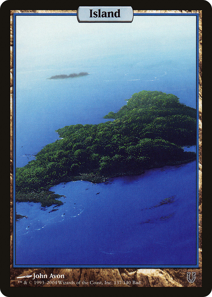 Island - Full Art (UNH-137) - Unhinged