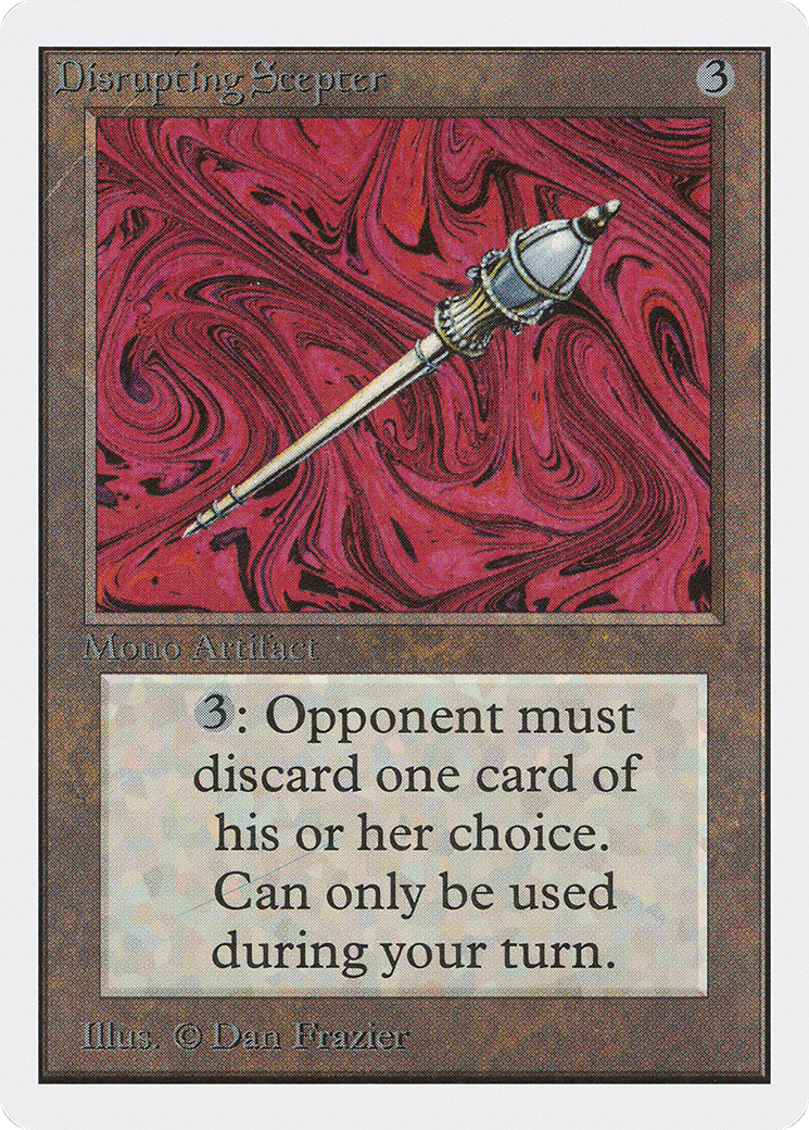 Disrupting Scepter (2ED-) - Unlimited Edition