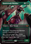 Hauntwoods Shrieker (Borderless) (DSK-349) - Duskmourn: House of Horror Foil