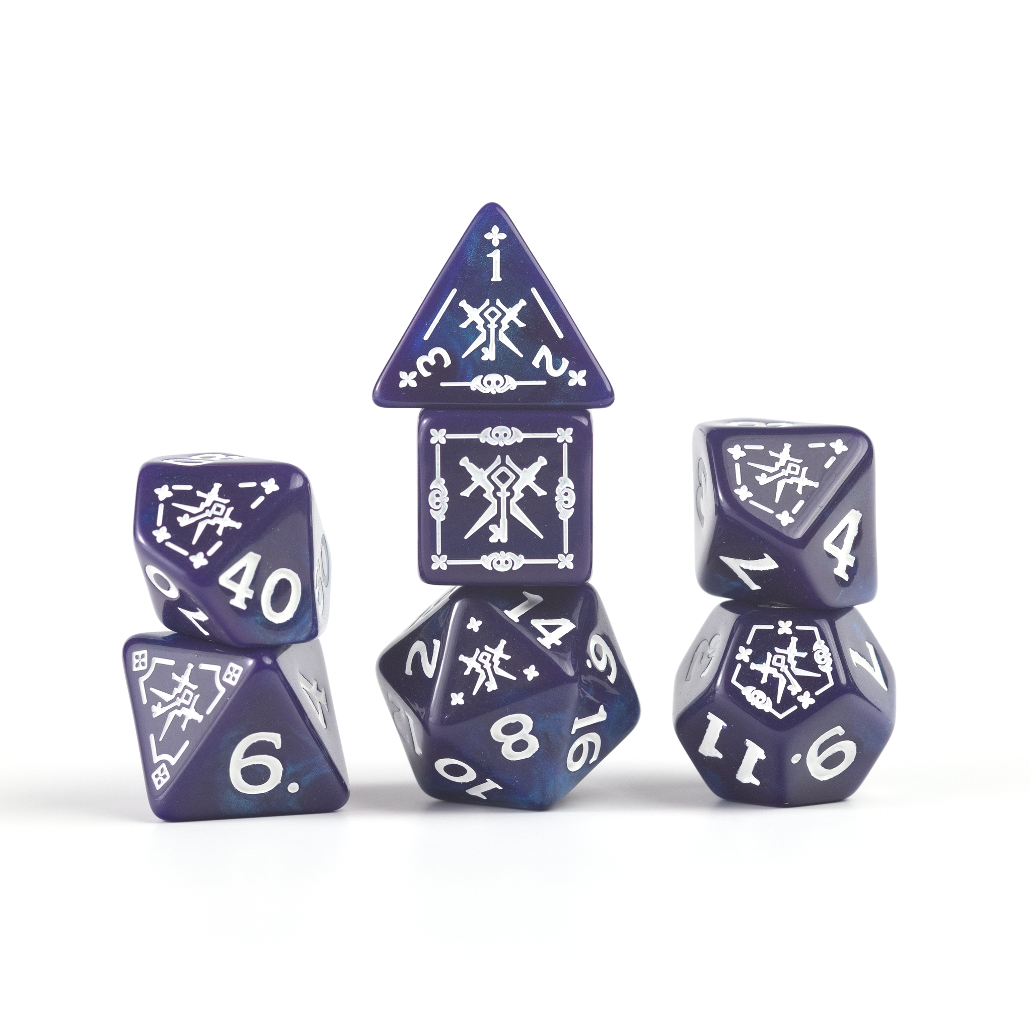 D&D Adventure Dice: Rogue Purple