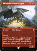 Ancient Copper Dragon (Borderless) (CLB-368) - Commander Legends: Battle for Baldur's Gate