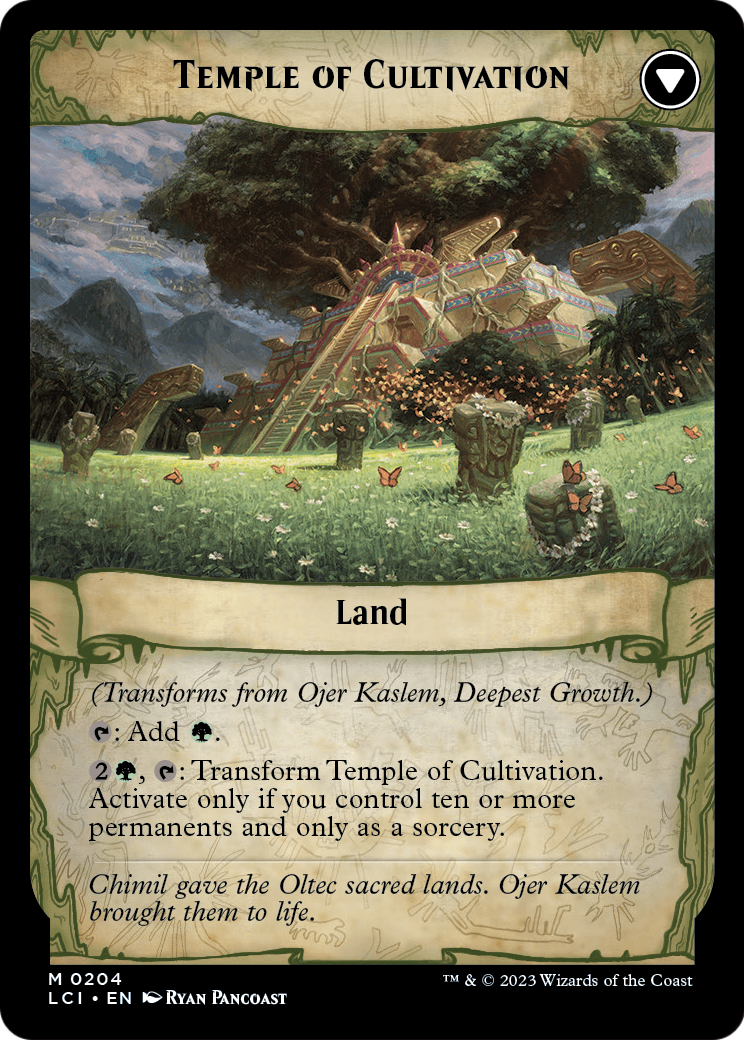 Ojer Kaslem, Deepest Growth (LCI-204) - The Lost Caverns of Ixalan Foil