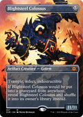Blightsteel Colossus (Borderless) (2XM-357) - Double Masters Foil