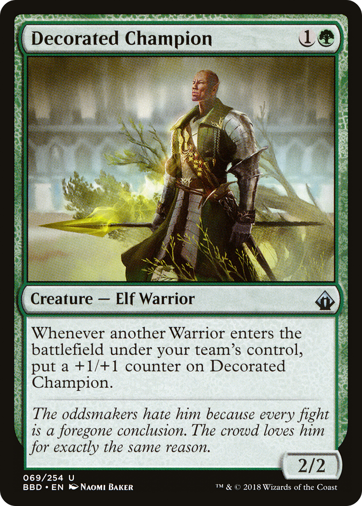 Decorated Champion (BBD-069) - Battlebond Foil