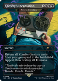 Knowby's Incantation - Zombie Apocalypse (SLD-1354) - Secret Lair Drop / Knowby's Incantation (Borderless)