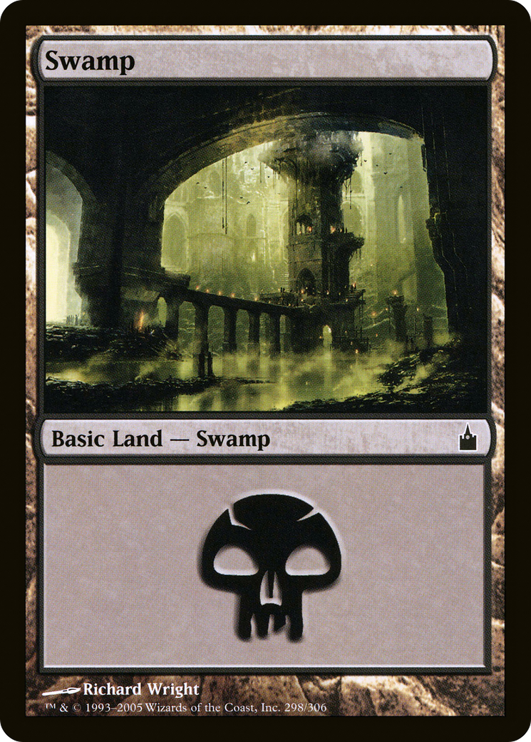 Swamp (298) (RAV-298) - Ravnica: City of Guilds