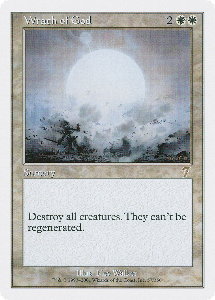 Wrath of God (7ED-057) - 7th Edition