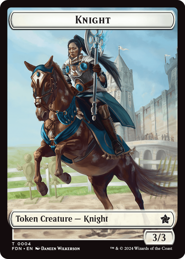 Knight (TFDN-004) - Foundations Tokens
