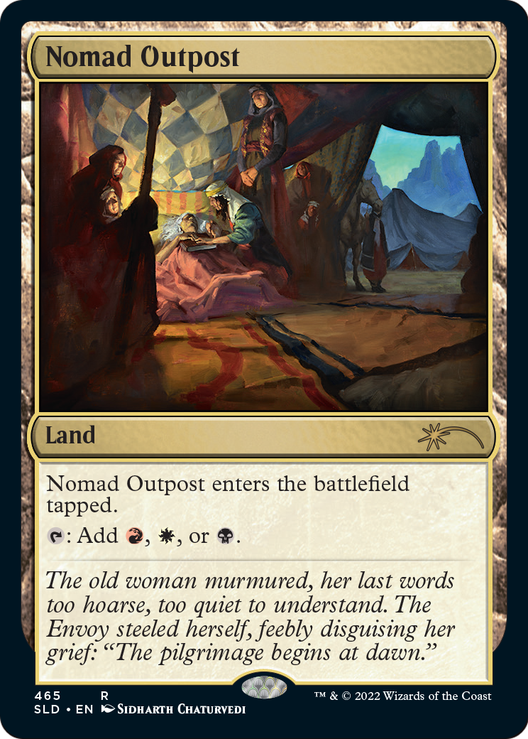 Nomad Outpost (SLD-465) - Secret Lair Drop Foil