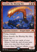 Atsushi, the Blazing Sky (PPNEO-134) - Kamigawa: Neon Dynasty Promos
