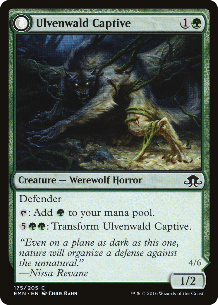 Ulvenwald Captive (EMN-175) - Eldritch Moon: (mooneldrazidfc) Foil