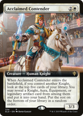 Acclaimed Contender (Extended Art) (ELD-334) - Throne of Eldraine: (Extended Art) Foil