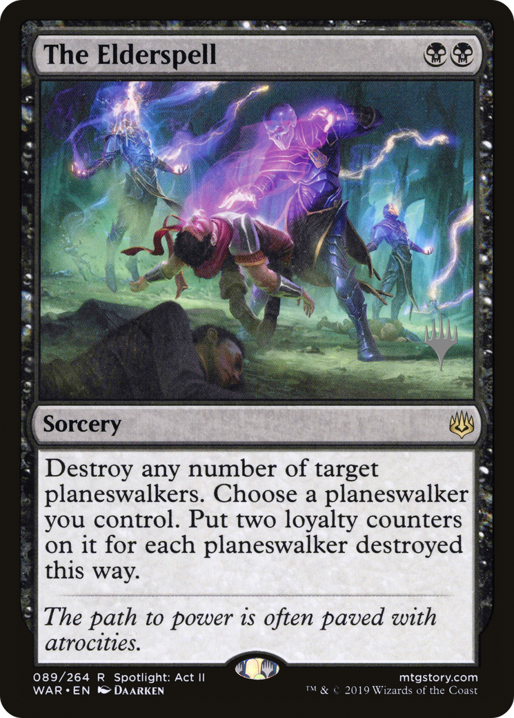The Elderspell (PPELD-089) - War of the Spark Promos