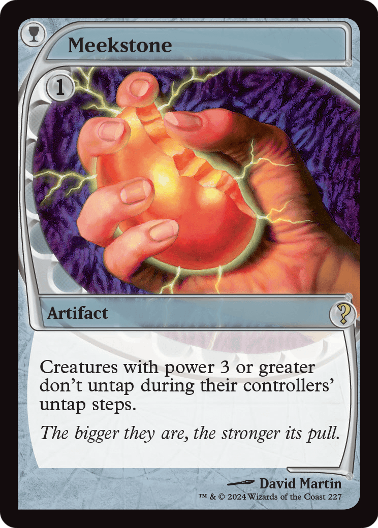Meekstone (Future Sight) (MB2-227) - Mystery Booster 2 Foil