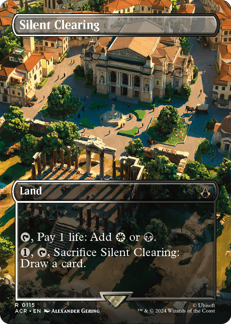 Silent Clearing (Borderless) (ACR-115) - Assassin's Creed