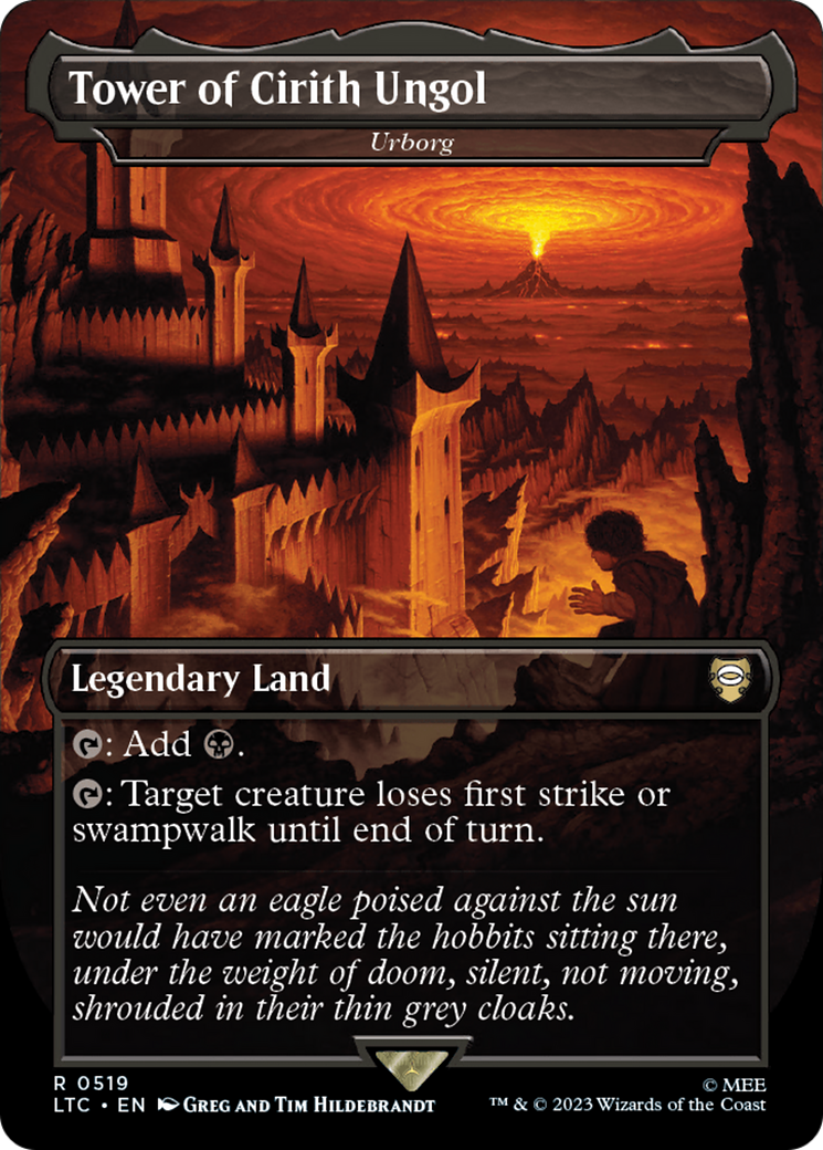 Tower of Cirith Ungol - Urborg (Borderless) (LTC-519) - Tales of Middle-earth Commander / Tower of Cirith Ungol