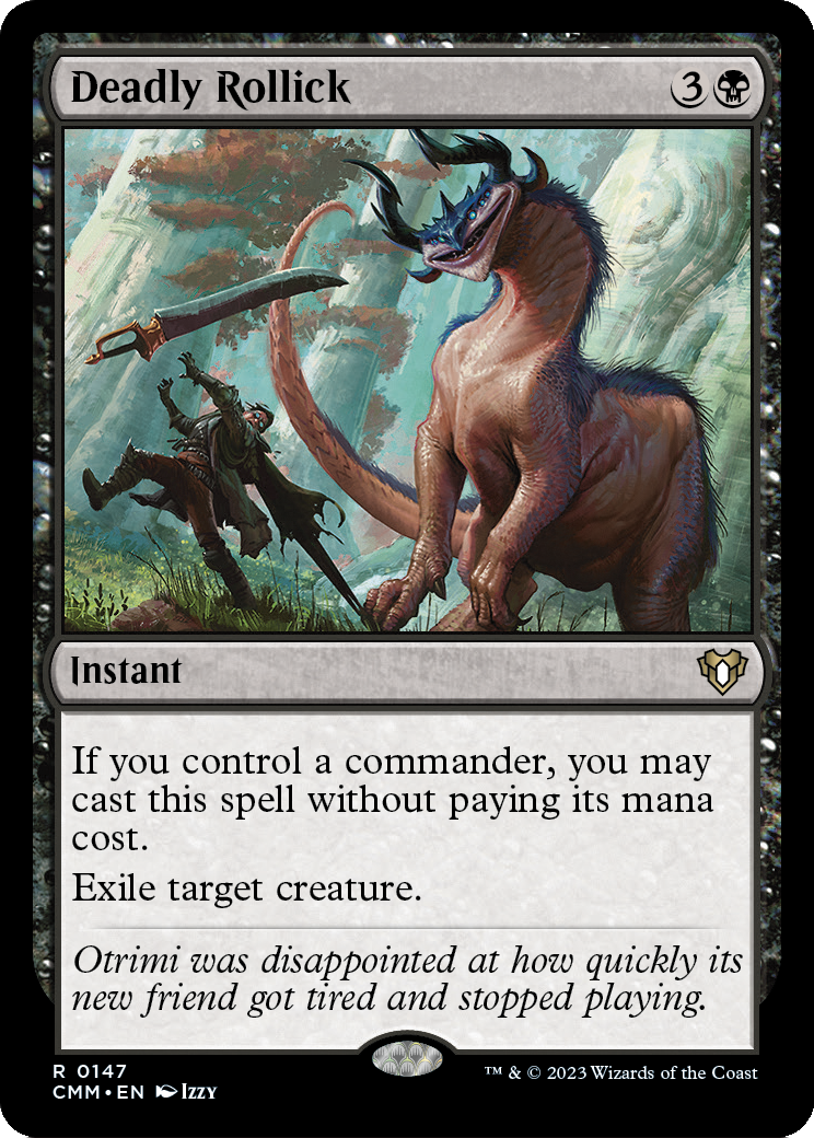 Deadly Rollick (CMM-147) - Commander Masters Foil