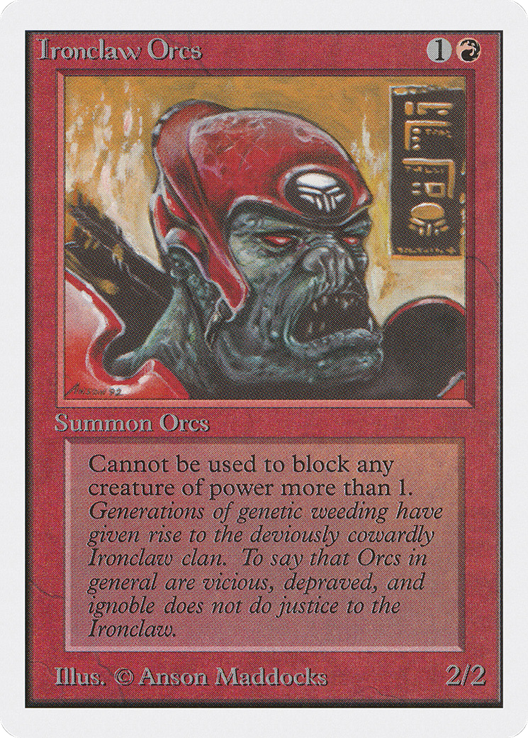 Ironclaw Orcs (2ED-) - Unlimited Edition