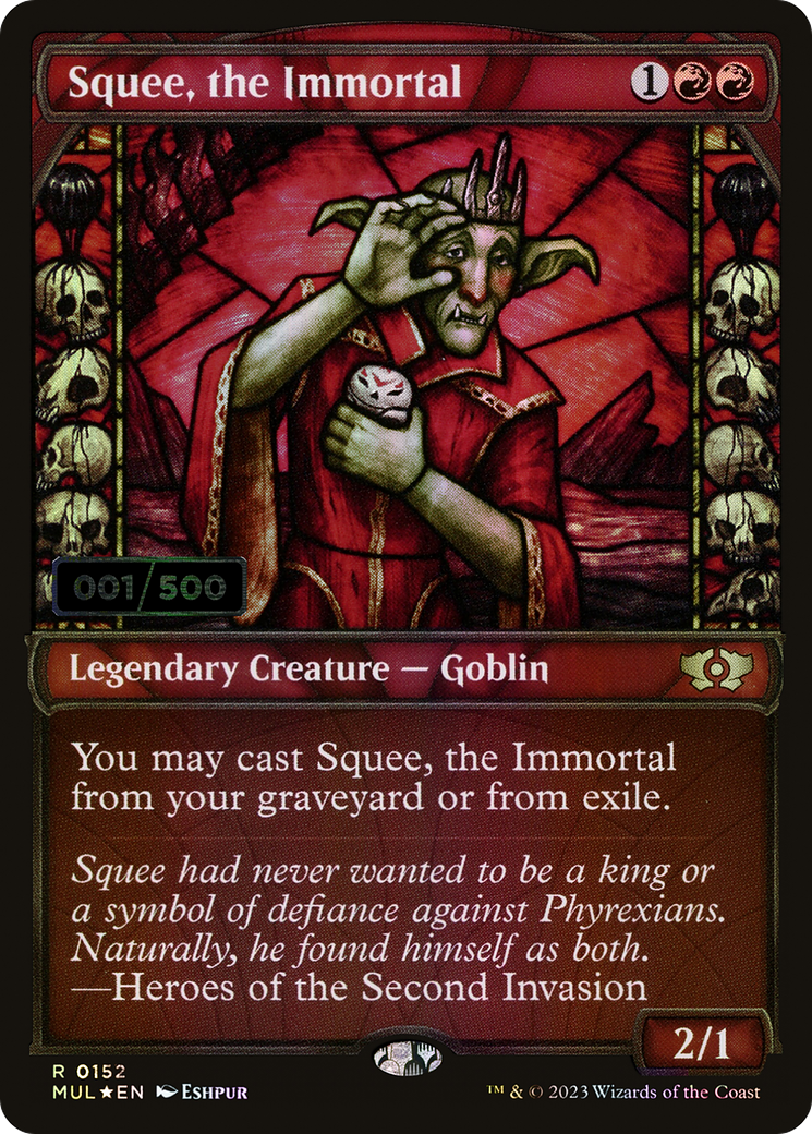 Squee, the Immortal (Serial Numbered) (MUL-152) - Multiverse Legends: (Showcase) Foil