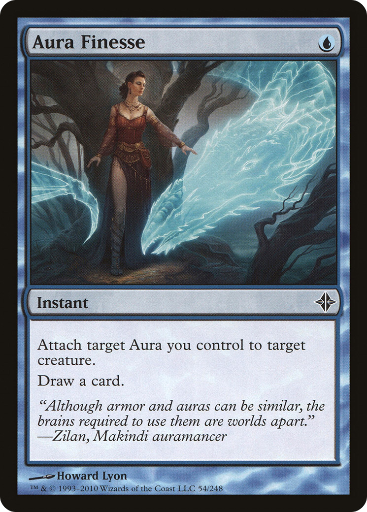 Aura Finesse (ROE-054) - Rise of the Eldrazi Foil