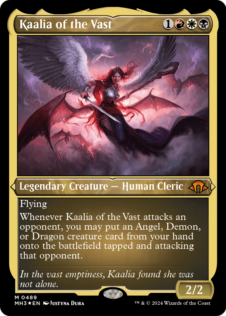 Kaalia of the Vast (Foil Etched) (MH3-489) - Modern Horizons 3 Foil
