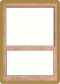 1998 World Championship Blank Card (WCD-) - World Championship Decks 1998