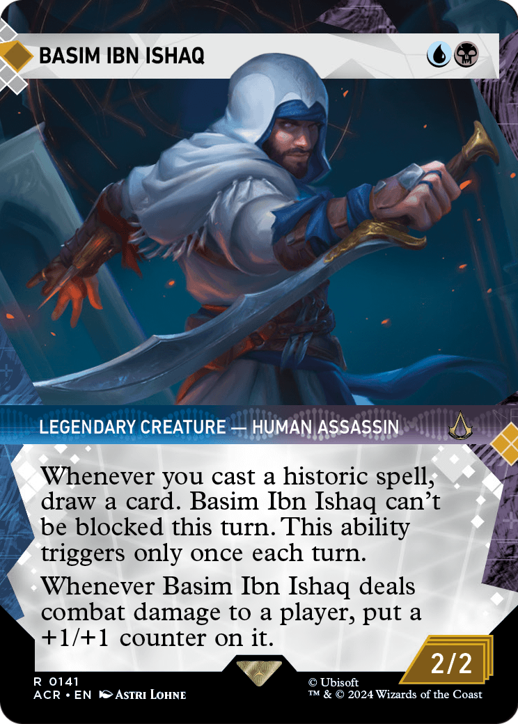 Basim Ibn Ishaq (Showcase) (ACR-141) - Assassin's Creed: (Showcase) (Borderless)