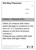 Old Way Phyrexian (UNK-) - Unknown Event