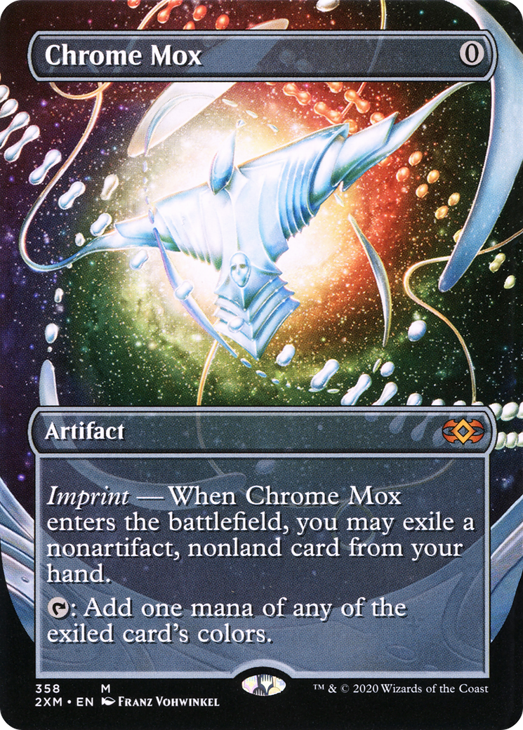 Chrome Mox (Borderless) (2XM-358) - Double Masters